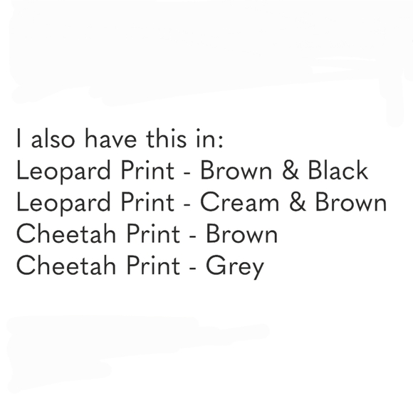 Faux Fur Bucket Hat Multicolor Leopard Print - Picture 8 of 12